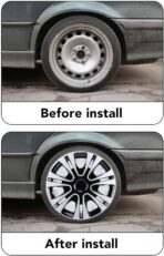 4 Pcs Car Wheel Hub Cap, Hub Caps 14 Inch Hubcaps Set Stylish Hubcap Wheel Covers Universal for Cars Truck SUV - Image 8