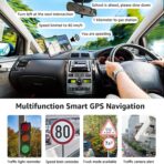 GPS Navigation for Car Truck - Navigation System 7 Inches Touchscreen Navigator with 2026 US/CA/MX Maps, Free Lifetime Updates for RV, Voice Guidance, Speed & Traffic Alerts, Custom Truck Routing - Image 5