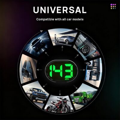 GPS Digital Speedometer for Car MPH, USB Connect Plug and Play for Car Truck Motor SUV All Vehicles, Automatic Brightness Adjustment,Large Font Display - Image 3