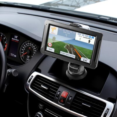 VEVOR GPS Navigator for Car, 7 inch Touch Screen 16GB GPS Navigation System with Built-in Dash Cam, Voice Turn-by-Turn Guidance, Speed and Red Light Warning, Custom Truck Routing, for Car Truck RV - Image 8