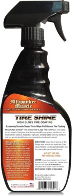 Tire Shine 22oz Spray - High Gloss Tire Coating - High Gloss Finish for Rubber and Vinyl - Image 2