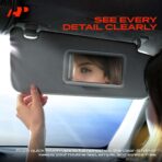 A-Premium Driver Left Side Sun Visor Compatible with Toyota Camry 2007 2008 2009 2010 2011 - with Vanity Mirror, Without Vanity Light, Beige Color - Replaces 74320-06780-E0, 7432006780E0 - Image 6