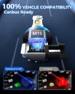 Marsauto M1S 9005/HB3 H11/H9/H8 Bulbs Combo, 900% 80000LM Brighter 9005 H11 Lights, 6000K Cool White HB3 H8 Bulbs fog, 3-Mins Plug and Play, IP68, Pack of 4 - Image 3
