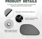 2 Pack Car Window Shade, Universal Side Window Cling Sunshade for Baby, Kids, and Pets from UV Rays and Sun Glare - Image 3
