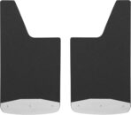 LUVERNE 251723 Front or Rear 12-Inch x 23-Inch Textured Rubber Mud Guards, Select Ford F-250, F-350, F-450, F-550 Super Duty , Black