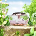 Solar Powered Car Perfume Decoration, Rotating Aromatherapy Diffuser Ornament, Compact Floating Air Freshener with Essential Oil for Vehicle Dashboard - Image 8