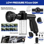 Qydipclin 41Pcs Car Detailing Kit, Car Detailing Brush Set, Car Wash Cleaning Kit, Car Detailing Brushes, Professional Car Care Kit for Interior Exterior Wheels, Blue - Image 4