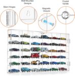 Display Case for Hot Wheels Diecast Cars - Acrylic Showcase & Storage Organizer - No Assembly Required for Matchbox, Collectible Cars & Model Vehicles (1, 11“ x 20”) - Image 6