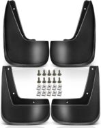 A-Premium Set of 4PCS Mud Flaps Splash Guards Mudguards Mudflaps with Hardware Compatible with Chevrolet Equinox 2010-2017, Sport Utility, (w/Fender Flares), Front and Rear (Driver & Passenger Sides) - Image 9