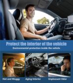 Windshield Sun Shade for Toyota RAV4 2019-2025, Custom-fit Windshield Cover, Keep Vehicle Cool, Protect Dashboard, Foldable Car Window Shades – Toyota RAV4 Accessories - Image 5