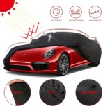 Indoor Car Cover for Porsche 911 928 718,Car Cover Indoor Soft for 911 with Storage Bag,Stretch Full Cover Protection for Auto Dust-Proof,Underground Garage,Car Show - Image 2