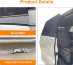 2 Packs Mesh Car Window Screen for MPV Sliding Door,Single Layer Sunshade for Large Square Car Truck Windows - Image 5