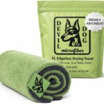 24"X45" Truck Car Drying Towel – 1200 GSM Double Twisted Loop Microfiber Cloth, Ultra Absorbent, Streak-Free, Lint-Free, Scratch-Free, Edgeless Quick Drying Towel