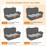 URPOWER Dog Car Seat Cover for Back Seat - Waterproof Car Seat Protector for Child Carseat & Pets, Nonslip Car Seat Covers for Cars, SUVs & Small Trucks - Image 3
