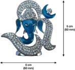 FURE B-Fashionable Om Ganesha Idol (Blue) - Image 2