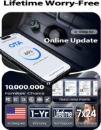 Wireless CarPlay Adapter for iPhone, 1-Click Switch for 2 Phones, Plug & Play, No Delay, Converts Wired to Wireless Car Play Dongle, Fast Stable for Cars 2016+ with Apple CarPlay & Android Auto Grey - Image 9