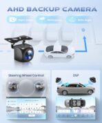 8-Core 4G+64G Qual-comm Snapdragon chip Car Radio for Ford Escape 2007-2012, Rimoody Car Stereo Carplay Android Auto 3D car Model Display GPS WiFi 9 Inch IPS Touchscreen Mirror Link Camera - Image 4