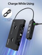 Elook Cassette to Bluetooth Adapter for Car with Micro SD Card Support/Hands-Free Call, 5.1 Bluetooth Cassette Receiver, Black - Image 7