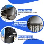 Front Rear Mud Flaps Splash Guards for Ford F-250 F-350/2017-2026 Mudflaps Mud Guard for Trucks 4PCS Set Black (w/o OEM Fender Flares) No Need to Drill Holes,Easy Install - Image 7