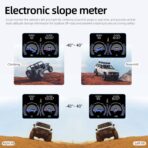 AZIJYV Obd2 Gauge Display P21, Heads Up Display for Cars, Displaying Multiple Functions, Speedometer, Slope Meter, Digital Speedometer for car Suitable for After 2009 - Image 5