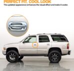 Tutor Auto Chrome Door Handle Covers Compatible with 99-06 Chevrolet Silverado Tahoe Avalanche Suburban | 99-06 GMC Yukon Sierra |02-06 Cadillac Escalade W/O Passenger Side Keyhole - Image 4