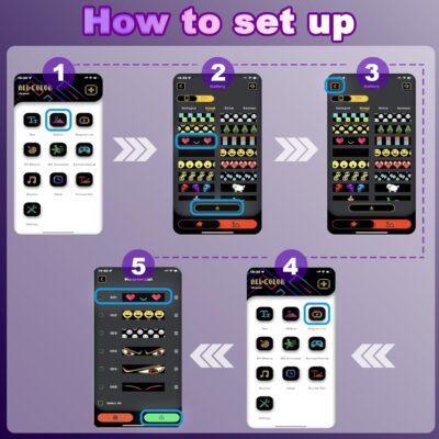 2PCs Programmable Scrolling Led Eyes Display, 23.62"x4.72" Flexible Devil Eyes Windshield with Remote and APP Control, Led Sign for Cars/Trucks/SUVs, Customizable Digital Display for Store School Hotel Party - Image 4