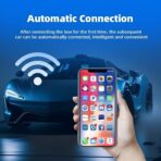2-in-1 Wireless CarPlay Adapter for iPhone ＆ Wireless Android auto Adapter,2026 Upgrade mini CarPlay,Fast Auto-Connect,Plug & Play, Apple Car Play for iOS 10+/ Android 11+ - Image 5