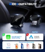 Teeran Wireless CarPlay Adapter for iPhone (2026 Upgraded), Mini Plug & Play for Cars with Factory Wired Apple CarPlay, Fast & Stable Connection, Easy Setup, Wide Vehicle Compatibility USB & USB C﻿ - Image 8