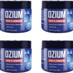 Ozium 4.5 Oz. Odor Eliminating Gel for Homes, Cars, Offices and More, Original, 4 Pack
