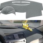 Dash Cover Mat Pad Custom Fit for Toyota Camry 2007 2008 2009 2010 2011 Dashboard Cover Carpet Cap Protector (Dark Gray) Y27