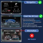 2025 Latest Navigation SD Card for Ford A15–GPS Map Update for Lincoln & Ford, Compatible with F-150, Explorer, Escape, Fusion, Edge, Expedition,Navigator, MKC, MKZ, MKX, Sync, USA & Canada - Image 5