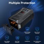 400W Car Power Inverter DC 12V to 110V AC Inverter with PD 30W/15W USB C+2*USB A Ports & 2 AC Outlets, Car Plug Adapter Outlet for Laptop/Phone/Road Trip - Image 4