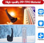 BDFHYK Mud Flaps Splash Guards Mudguards Mudflaps Compatible with Nissan Frontier 2005-2022 4PCS Front & Rear Side - Image 5