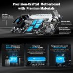 EononGMX7A 4G+64G Android 14 Car Stereo Compatible with,GMC/Chevy/Buick Wireless CarPlay & Android Auto, 8 Inch Touchscreen Car Radio, SWC, Bluetooth, Navigation, Rear Camera (GMX7 Upgraded) - Image 9