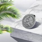 St Christopher Medal for Car, Visor Clips for Cars, Raised Lettering Saint Christopher Medal for Car Visor, Gift for Drivers, Car Travel Accessories for Long Trips Families, Friends - Image 5