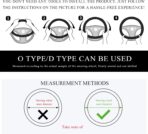 Leather Car Steering Wheel Cover, 15" Crocodile Pattern Anti Slip Car Wheel Wrap with Rose Grain, Four Seasons Universal Auto Steering Wheel Protector for Cars Trucks SUVs (Brown) - Image 4