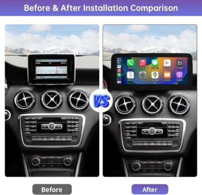 Road Top 10.25" Linux Car Multimedia Screen for Mercedes Benz CLA GLA Class C117/ X117/X156 2013-2015 Year with NTG4.5/4.7, Support Wireless CarPlay Android Auto Use OEM Bluetooth Calling - Image 5