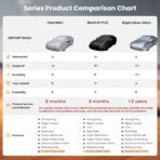 Waterproof car Cover,car Snow Cover,Outdoor car Cover，car Covers for Automobiles All Weather Waterproof，Full Exterior Covers Rain UV Snow Protection Inner Cotton,Fit All Sedan 186" to 194" - Image 2