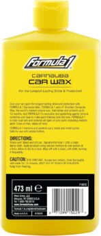 Formula 1 Carnauba Liquid Car Wax, High Gloss Shine & Protection for Auto Paint, Advanced Micropolishing to Remove Haze & Restore Vehicle Paint, 16 oz - Image 2
