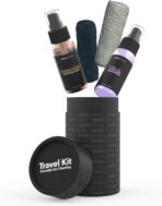 Couth Travel Kit - Car Cleaning Travel Bundle w/Interior Cleaner and Detailer | Ceramic Detail Spray | Microfiber Cleaning Towels - 4 Piece Kit