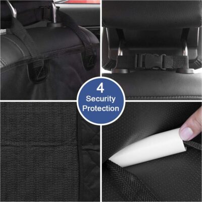 HONEST OUTFITTERS Dog Car Seat Cover, Pet Front Cover for Cars, Trucks, and Suv's - Waterproof & Nonslip Dog Seat Cover,(Front Seat) - Image 4