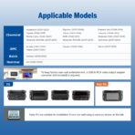 EononGMX7A 4G+64G Android 14 Car Stereo Compatible with,GMC/Chevy/Buick Wireless CarPlay & Android Auto, 8 Inch Touchscreen Car Radio, SWC, Bluetooth, Navigation, Rear Camera (GMX7 Upgraded) - Image 2