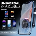 BESTRIX Phone Holder for Car, Magnetic Car Phone Mount | Dashboard Car Phone Holder Compatible with iPhone 15, 14,13,12,11Pro,Xr,XS Pro MAX Galaxy S24 23 22 21 20 Ultra Note S8 S9 S10 & All Smartphone - Image 5