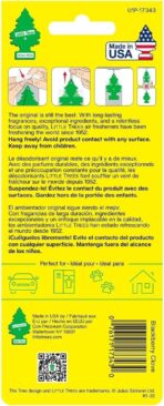 LITTLE TREES Car Air Freshener | Hanging Paper Tree for Home or Car | Blackberry Clove | Pack of 24 - Image 3