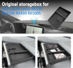 SHAOHAO for 2025 2026 Lexus RX 350 Dash Organizer for 2023 2024 2025 2026 Lexus RX 350/350h/450h/500h Accessories Dashboard Tray RX 350h RX 450h RX 500h Dashboard Organizer Secondary Storage Box - Image 6