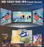 7 Inch Car Stereo with Wireless Apple CarPlay,Double Din Car Radio Androdi Auto,Bluetooth 5.2,IPS 1024 * 600 Display,FM Radio, Backup Camera,Online Navigation,178 * 100mm,Car Audio Receivers - Image 3