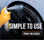 ATAS Italian Tire Shine Spray – Long-Lasting Shine, Deep Black Gloss, Professional Tire Dressing, 13.5 fl oz,3-in-1 Revive, Protect & Polish Cleaner - Image 5