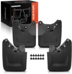 A-Premium Mud Flaps Compatible with Toyota Tacoma 2024 2025, No Drilling Required Mud Guards with Hardware Accessories, Set of 4 Front and Rear