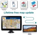 7 Inch GPS Navigator for Car Truck RV, 2026 Latest Map GPS for Car with Free Lifetime Updates, Voice Guidance, Speed Alerts, Custom Routing, HD Touchscreen - Image 4