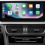 10.25" Linux Car Stereo for Audi A4 B8 S4 A5 S5 RS5 (2009-2016) Audi Multimedia MMI System - Wireless CarPlay Android Auto Head Unit, 1920x720 IPS Touch Screen, Retains Factory Knob Control